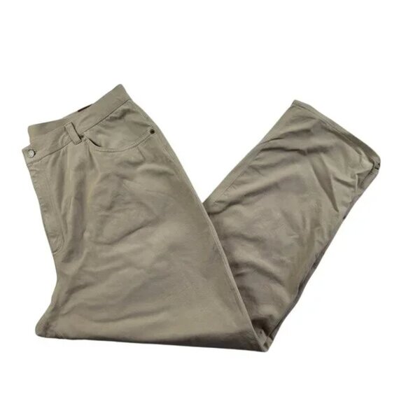 Ralph Lauren Jeans Co Classic Straight Leg Jeans Womens Beige Khaki Denim Sz 20W - Picture 12 of 12